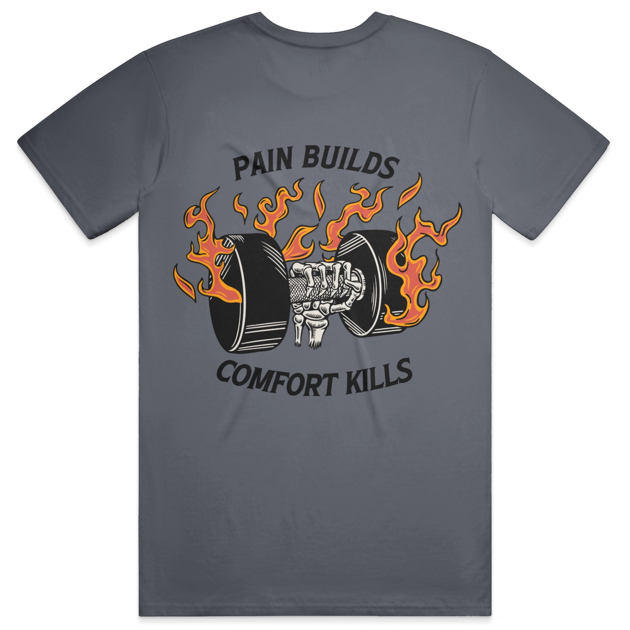 Pain Builds, Comfort Kills. 