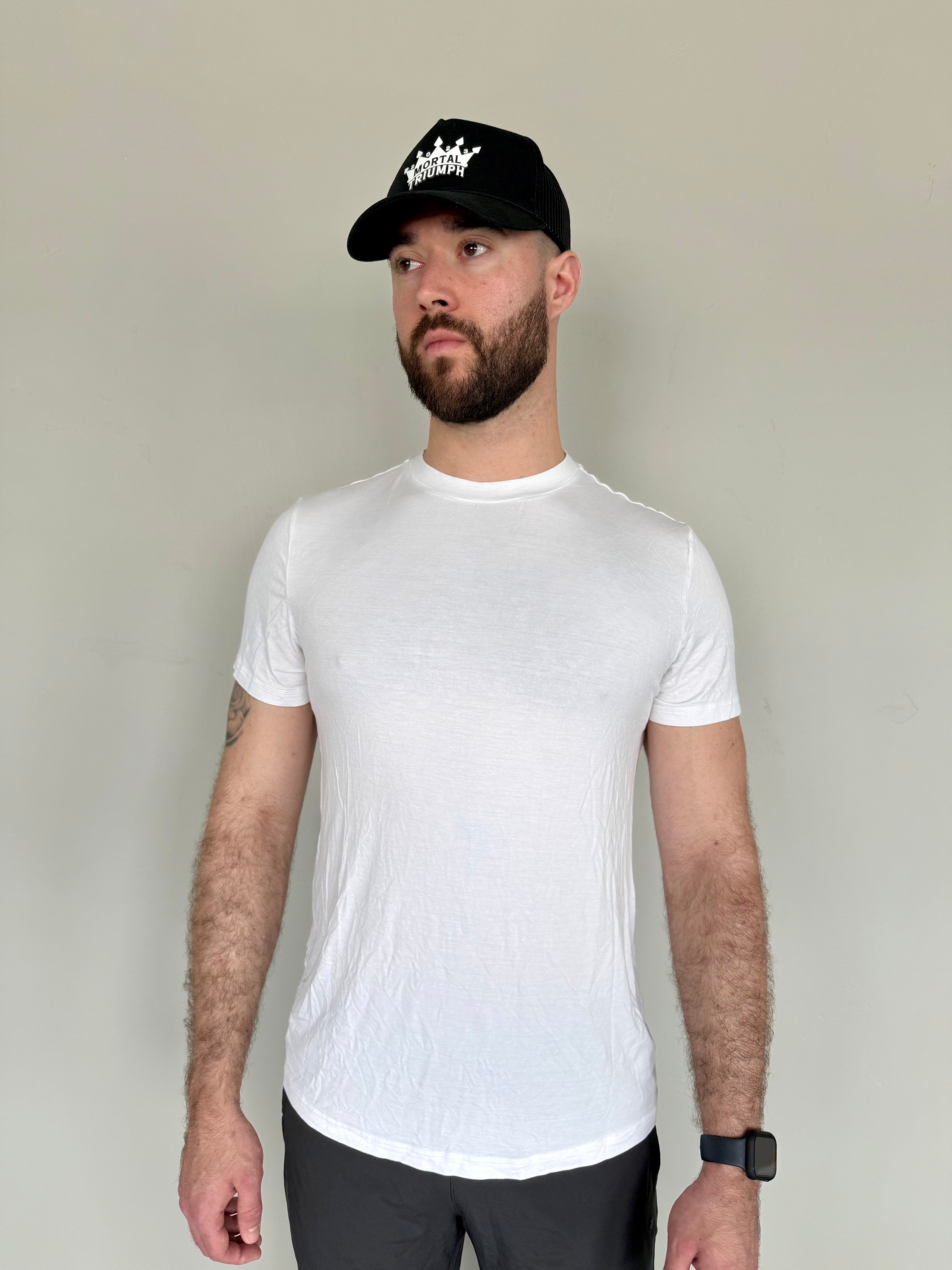 Triumph Tee - White
